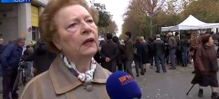 Ντανιέλ, η γιαγιά που μίλησε τη φωνή της λογικής στο Παρίσι [εικόνες] | iefimerida.gr 0