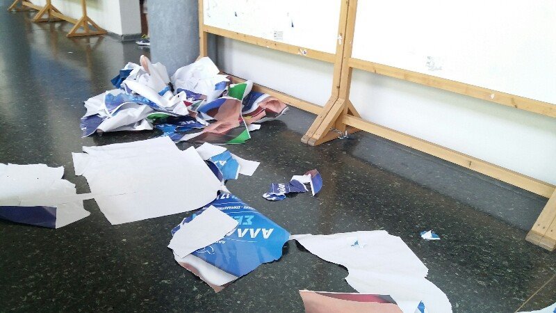 Επεισόδια στις φοιτητικές εκλογές -Ξύλο και μολότοφ στο Παιδαγωγικό [εικόνες&βίντεο] | iefimerida.gr 6