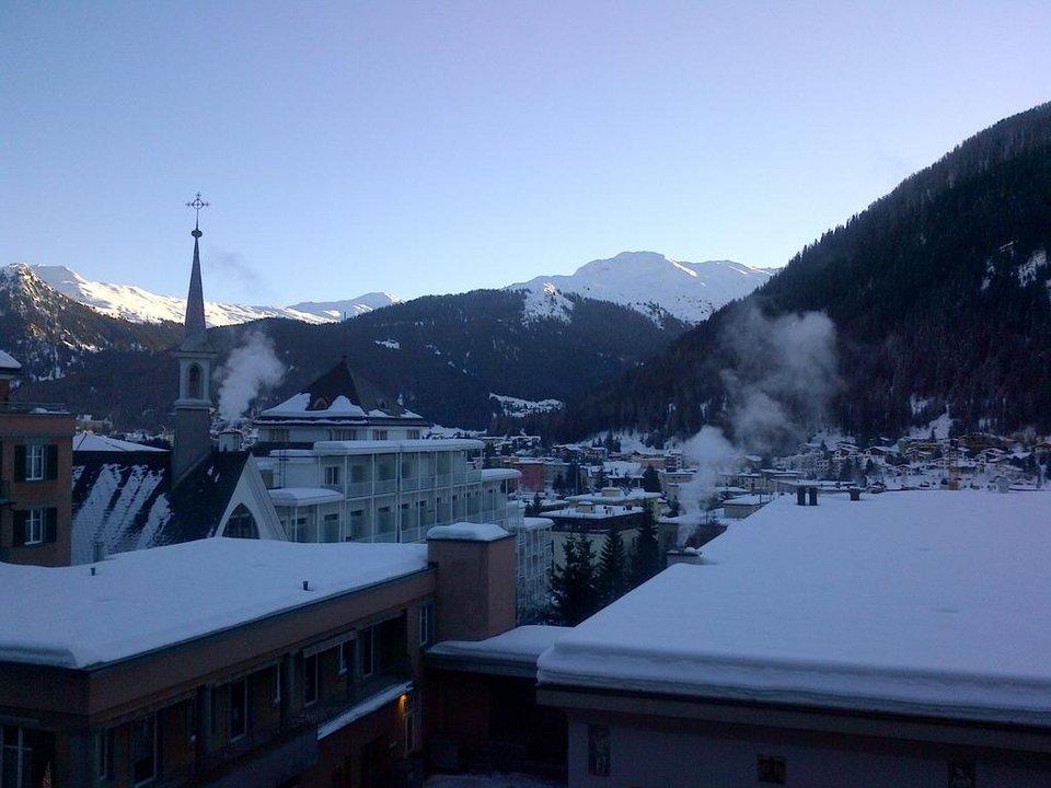 H Aριάνα Χάφινγκτον πήγε στο Νταβός και στέλνει φωτό από το παράθυρό της [φωτό] | iefimerida.gr 0