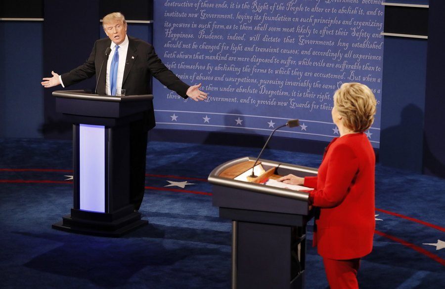 Το debate Κλίντον-Τραμπ μέσα από 14 «κλικ» -Οι γκριμάτσες, οι εντάσεις, οι αντιδράσεις | iefimerida.gr 8