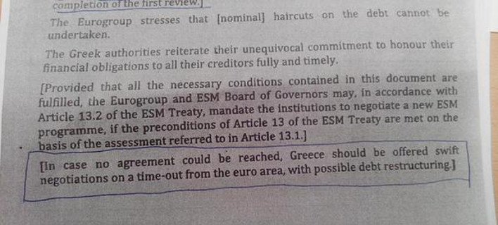 Εισήγηση του Eurogroup για το προσωρινό Grexit | iefimerida.gr 0