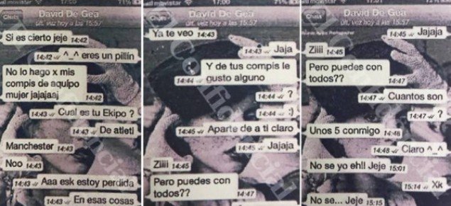 Ο Ντε Χέα οργάνωνε όργιο με πόρνη και 4 συμπαίκτες – Τα «καυτά» μηνύματα [εικόνες] | iefimerida.gr 2