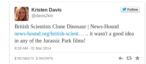 Κλωνοποίησαν τον πρώτο δεινόσαυρο; Μία είδηση που έχει βάλει φωτιά στο Διαδίκτυο [εικόνα] | iefimerida.gr 0