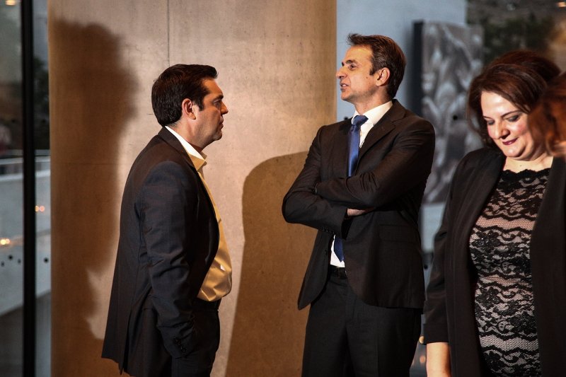 Το σκυθρωπό τετ α τετ Τσίπρα-Μητσοτάκη στο μουσείο της Ακρόπολης [εικόνες] | iefimerida.gr 0