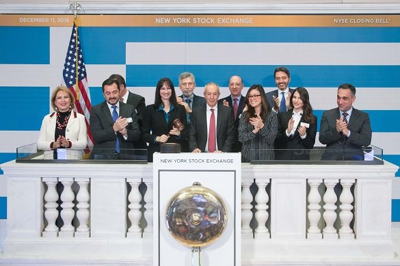 H Eλενα Κουντουρά στη Wall Street