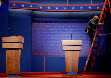 Πυρετώδεις προετοιμασίες για το ντιμπέιτ Ομπάμα - Ρόμνεϊ στο Ντένβερ [εικόνες] | iefimerida.gr 9