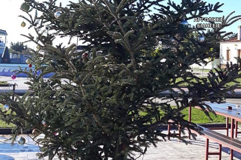 Το δέντρο χωρίς τα στολίδια του