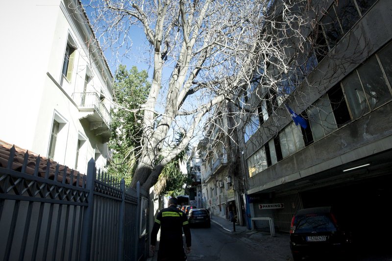 Οι ισχυροί άνεμοι ξερίζωσαν τεράστιο δέντρο στην Πλάκα [εικόνες] | iefimerida.gr 1