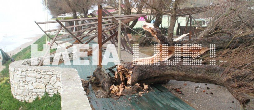 Ανεμοστρόβιλος στην Ηλεία σάρωσε ό,τι βρήκε στο πέρασμα του | iefimerida.gr 0