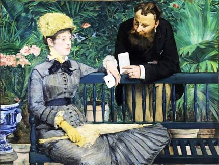 Oταν ο Βαν Γκογκ φόρτισε το i-Pad – Χιουμοριστική συλλογή από κλασικούς πίνακες εξετάζει τη σχέση μας με την τεχνολογία [εικόνες]  | iefimerida.gr 3