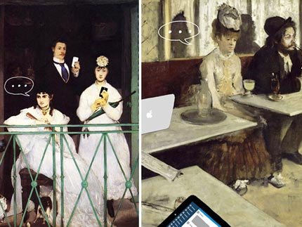 Oταν ο Βαν Γκογκ φόρτισε το i-Pad – Χιουμοριστική συλλογή από κλασικούς πίνακες εξετάζει τη σχέση μας με την τεχνολογία [εικόνες]  | iefimerida.gr 9