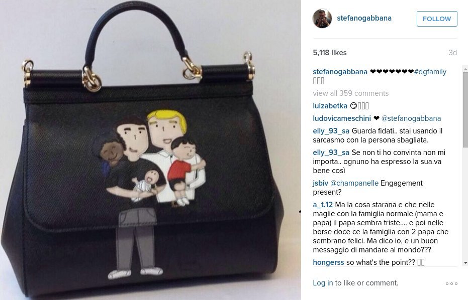 Η νέα συλλογή των Dolce&Gabbana γιορτάζει για τις οικογένειες των ομοφυλόφιλων με παιδιά [εικόνες] | iefimerida.gr 1