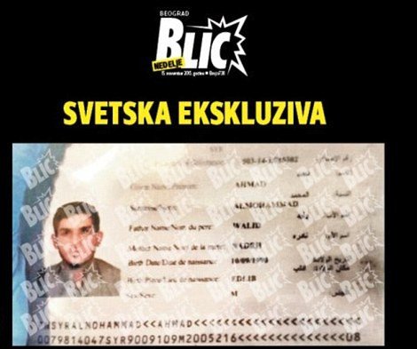 Το διαβατήριο του μακελάρη του Παρισιού που πέρασε από την Ελλάδα [εικόνα] | iefimerida.gr 0