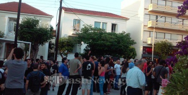 Ενταση στα Χανιά -Ματαιώθηκε εκδήλωση της Διαμαντοπούλου [εικόνες]  | iefimerida.gr 3