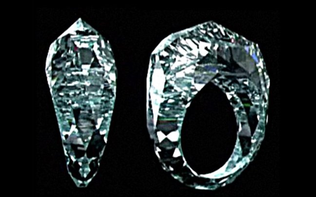 Το πρώτο εξ' ολοκλήρου διαμαντένιο δαχτυλίδι στον κόσμο [εικόνες] | iefimerida.gr 1