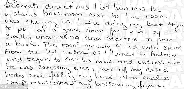 Το 24σέλιδο ημερολόγιο της «ανήλικης σκλάβας του σεξ» του πρίγκιπα Άντριου -Περιγράφει τις ερωτικές συνευρέσεις τους [εικόνες] | iefimerida.gr 3