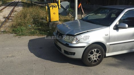 Μεθυσμένος οδηγός τρένου προκάλεσε ατύχημα στη Λαμία -Συγκρούστηκε με Ι.Χ. μέσα στην πόλη [εικόνες] | iefimerida.gr 1