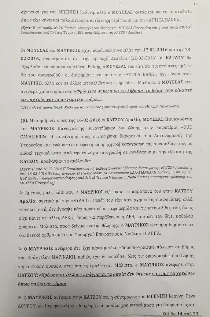 Υπόθεση εκβιασμού: Ολη η δικογραφία - Αποκαλυπτικοί διάλογοι [έγγραφα] | iefimerida.gr 13