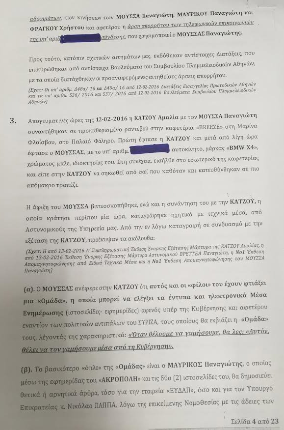 Υπόθεση εκβιασμού: Ολη η δικογραφία - Αποκαλυπτικοί διάλογοι [έγγραφα] | iefimerida.gr 3