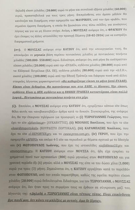 Υπόθεση εκβιασμού: Ολη η δικογραφία - Αποκαλυπτικοί διάλογοι [έγγραφα] | iefimerida.gr 5