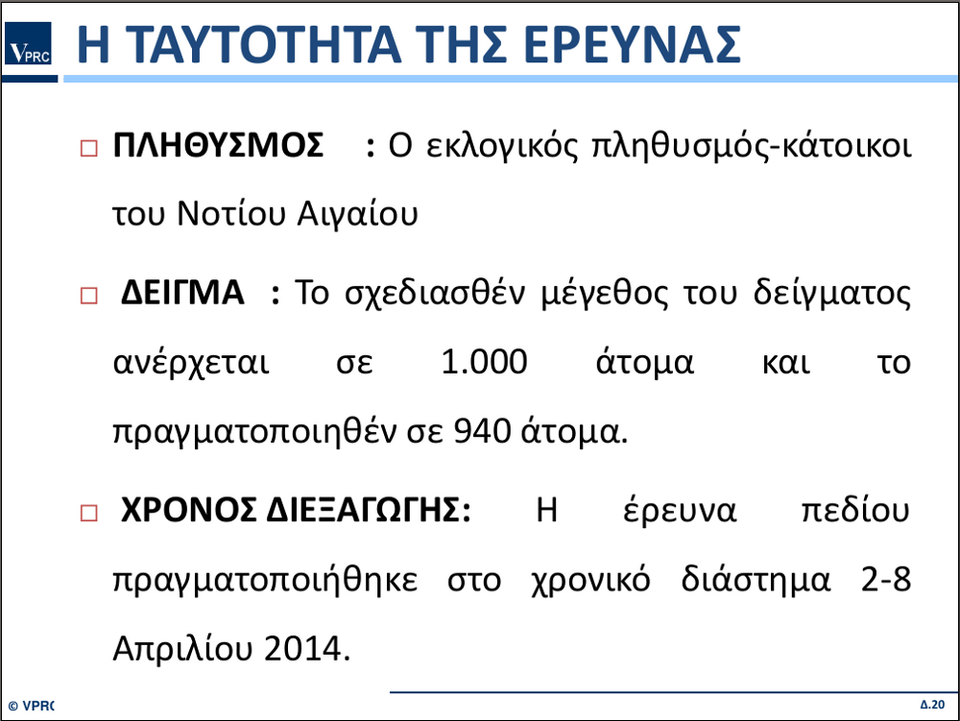 Ερευνα VPRC για την περιφέρεια Νοτίου Αιγαίου: Πρώτος ο υποψήφιος της ΝΔ Γιώργος Χατζημάρκος | iefimerida.gr 18