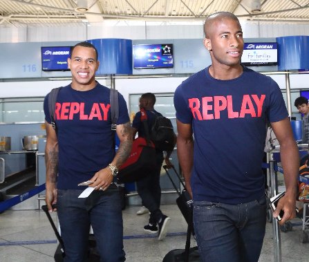 O Ολυμπιακός αναχώρησε για Βελιγράδι με την νέα REPLAY casual ενδυμασία της σεζόν 2017/2018 [εικόνες] | iefimerida.gr 10