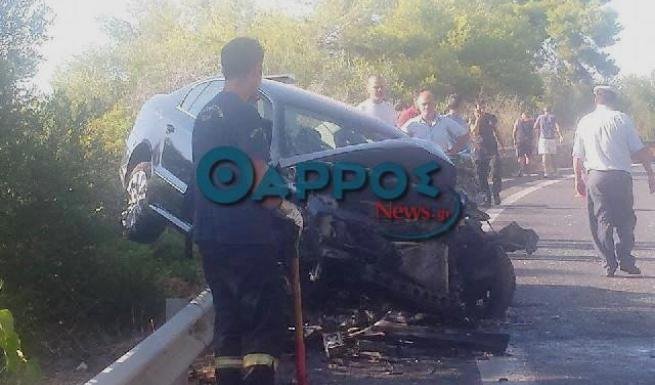 Καραμπόλα στην Κυπαρισσία- Μια νεκρή και 4 τραυματίες [εικόνες]   | iefimerida.gr 2