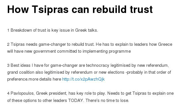 Χιούγκο Ντίξον: Τι πρέπει να κάνει ο Τσίπρας για να κερδίσει ξανά την εμπιστοσύνη | iefimerida.gr 0
