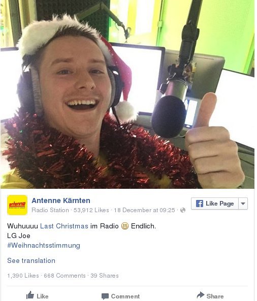 DJ ραδιοφώνου τους τρέλανε όλους -Κλειδώθηκε στο στούντιο και έπαιξε 24 φορές το «Last Christmas» [εικόνες&βίντεο] | iefimerida.gr 0