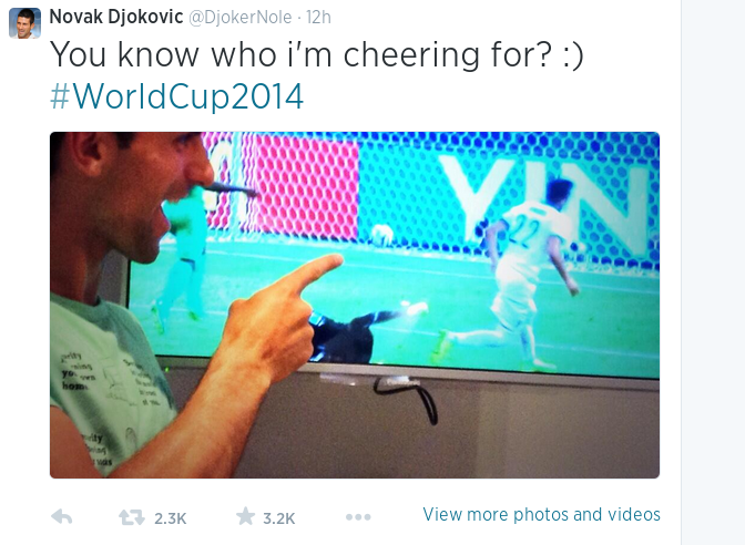 Πανηγύρισε σαν Ελληνας και έγραψε στα ελληνικά ο κορυφαίος τενίστας Τζόκοβιτς για τη νίκη της Εθνικής στα social media [εικόνες] | iefimerida.gr 3