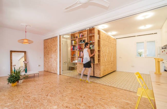 Ενα δωμάτιο μετατρέπεται σε ένα λειτουργικό σπίτι χάρη στην εφευρετικότητα της ιδιοκτήτριας [εικόνες & βίντεο]  | iefimerida.gr 0