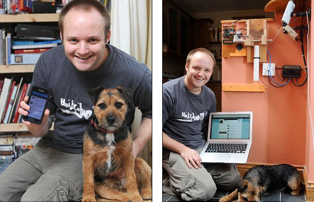 Ταΐζει το σκύλο του μέσω twitter! [εικόνες] | iefimerida.gr 1