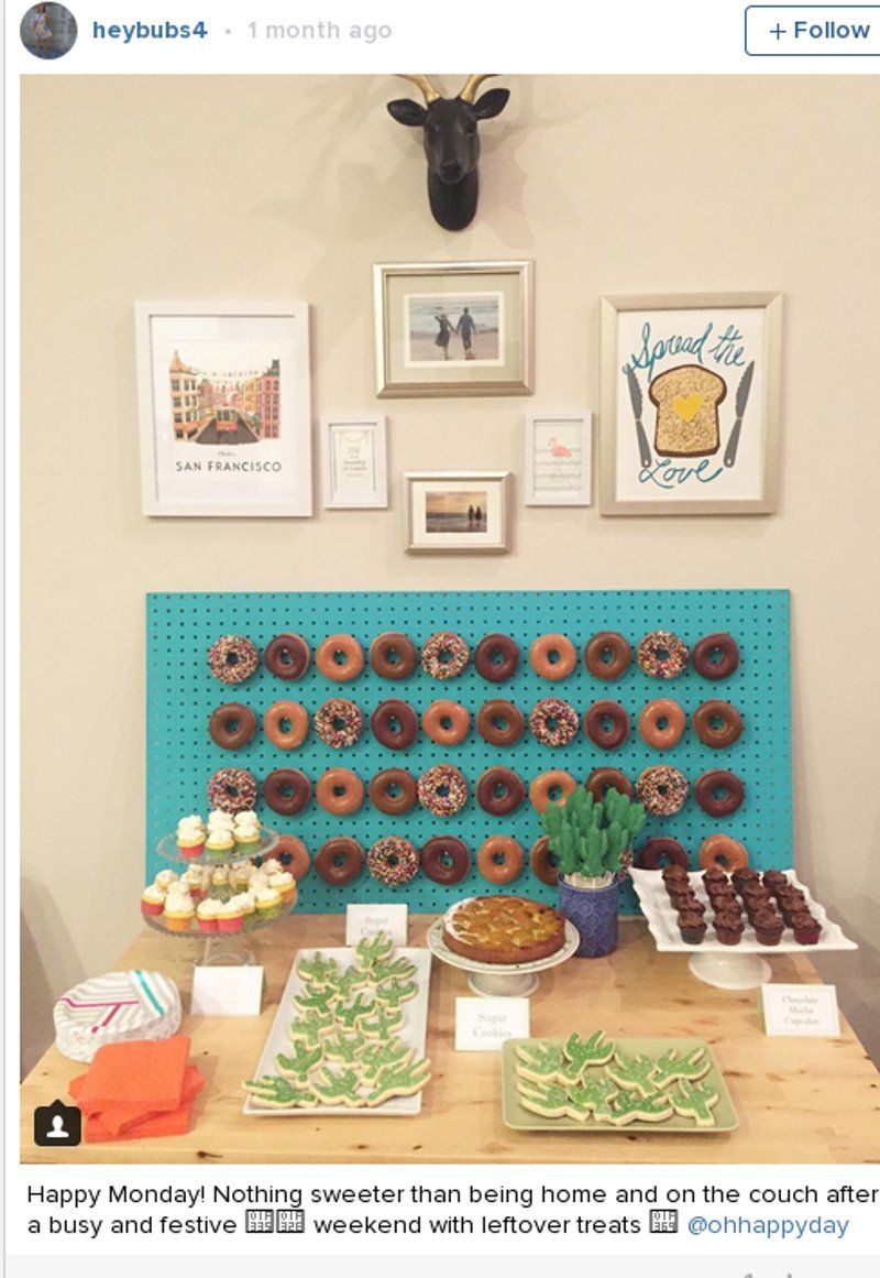 Δεκάδες, πολύχρωμα ντόνατς κρεμασμένα σε τοίχους- Η νέα τάση σε γάμους και βαφτίσεις [εικόνες] | iefimerida.gr 2