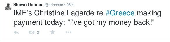 Λαγκάρντ για την πληρωμή της δόσης από την Ελλάδα: Πήρα τα λεφτά μου πίσω [εικόνες] | iefimerida.gr 3