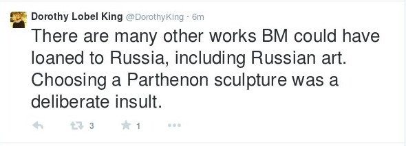 Εξαλλη η Ντόροθι Κινγκ με τους Βρετανούς για τα Γλυπτά του Παρθενώνα: Τα δίνουν στον Πούτιν και όχι στην Ελλάδα; [εικόνες] | iefimerida.gr 7