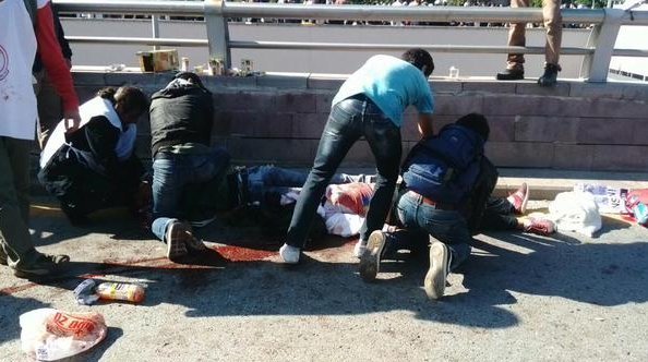 Μακελειό με δύο εκρήξεις στην Αγκυρα -Δεκάδες νεκροί και τραυματίες [εικόνες & βίντεο] | iefimerida.gr 11