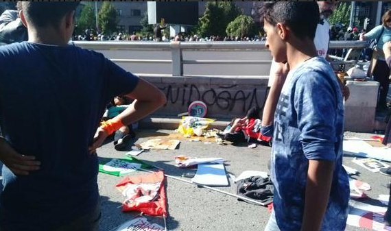 Μακελειό με δύο εκρήξεις στην Αγκυρα -Δεκάδες νεκροί και τραυματίες [εικόνες & βίντεο] | iefimerida.gr 12