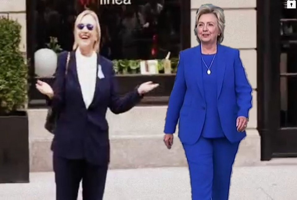 Αρχισαν οι θεωρίες συνωμοσίας -Η Χίλαρι δεν είναι καλά, χρησιμοποιεί σωσία [εικόνες] | iefimerida.gr 3