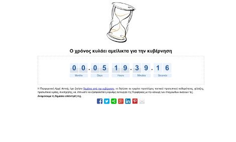 Το χρονόμετρο της Ρένας Δούρου: Ο χρόνος κυλάει αμείλικτα για την κυβέρνηση [εικόνες] | iefimerida.gr 1