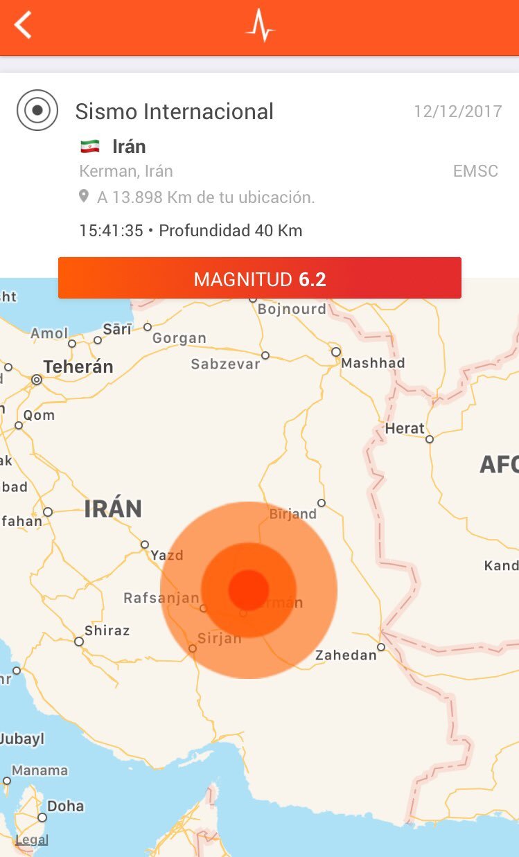 Ισχυρός σεισμός 6,2 Ρίχτερ στο Ιράν | iefimerida.gr 0