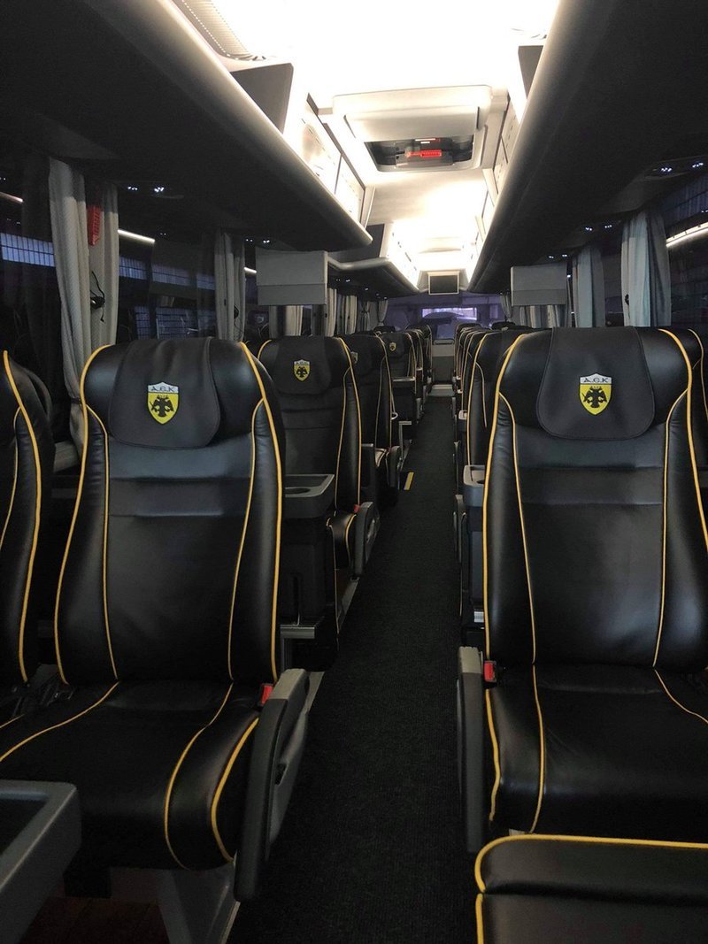 Το νέο πούλμαν της ΑΕΚ -Κάνει πρεμιέρα με Μπάγερν Μονάχου [εικόνες] | iefimerida.gr 6