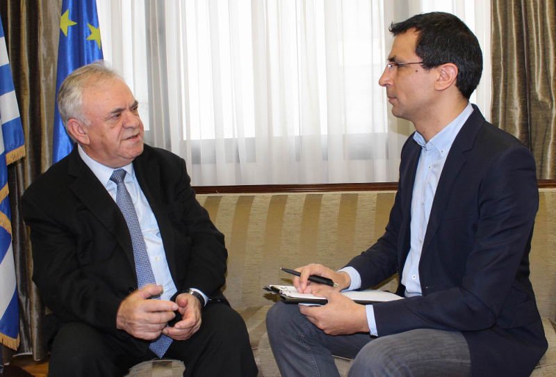 Ο Δραγασάκης μιλά στο iefimerida για το MEGA -Αυτοδιαχείριση από τους εργαζόμενους [εικόνες] | iefimerida.gr 1