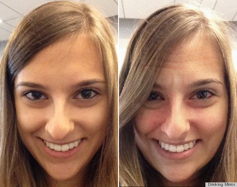 Πριν και μετά την κατανάλωση αλκοόλ: «Κατεστραμμένα» από το ποτό πρόσωπα γυναικών [εικόνες] | iefimerida.gr 1