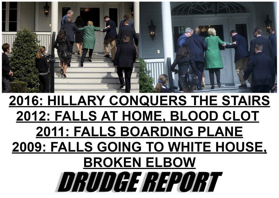 Τι συμβαίνει με την υγεία της Χίλαρι Κλίντον; Το Twitter αναρωτιέται με το #HillarysHealth [εικόνες] | iefimerida.gr 0