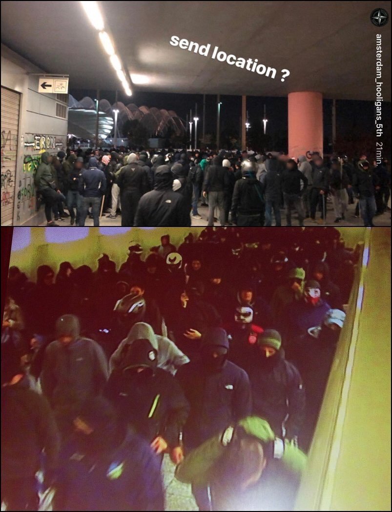 Εικόνες-σοκ στο κέντρο της Αθήνας -Ελληνες, Ολλανδοί και Πολωνοί χούλιγκαν με καδρόνια και μολότοφ στα χέρια [εικόνες & βίντεο] | iefimerida.gr 0