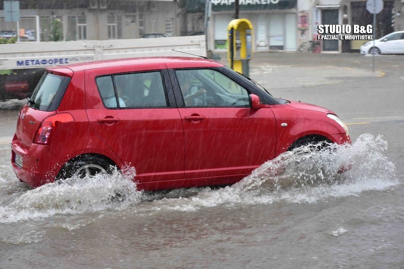«Βούλιαξε» η Αργολίδα από την καταιγίδα [εικόνες & βίντεο] | iefimerida.gr 4