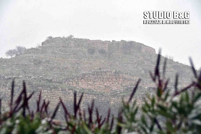Σπάνιο θέαμα: Ο αρχαιολογικός χώρος των μυθικών Μυκηνών καλυμμένος από χιόνι! [εικόνες & βίντεο] | iefimerida.gr 0