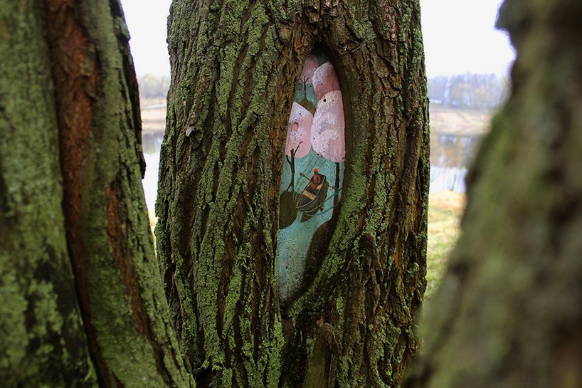 Πήγε τη street art ένα βήμα παραπέρα -Μέσα στο δάσος [εικόνες] | iefimerida.gr 1