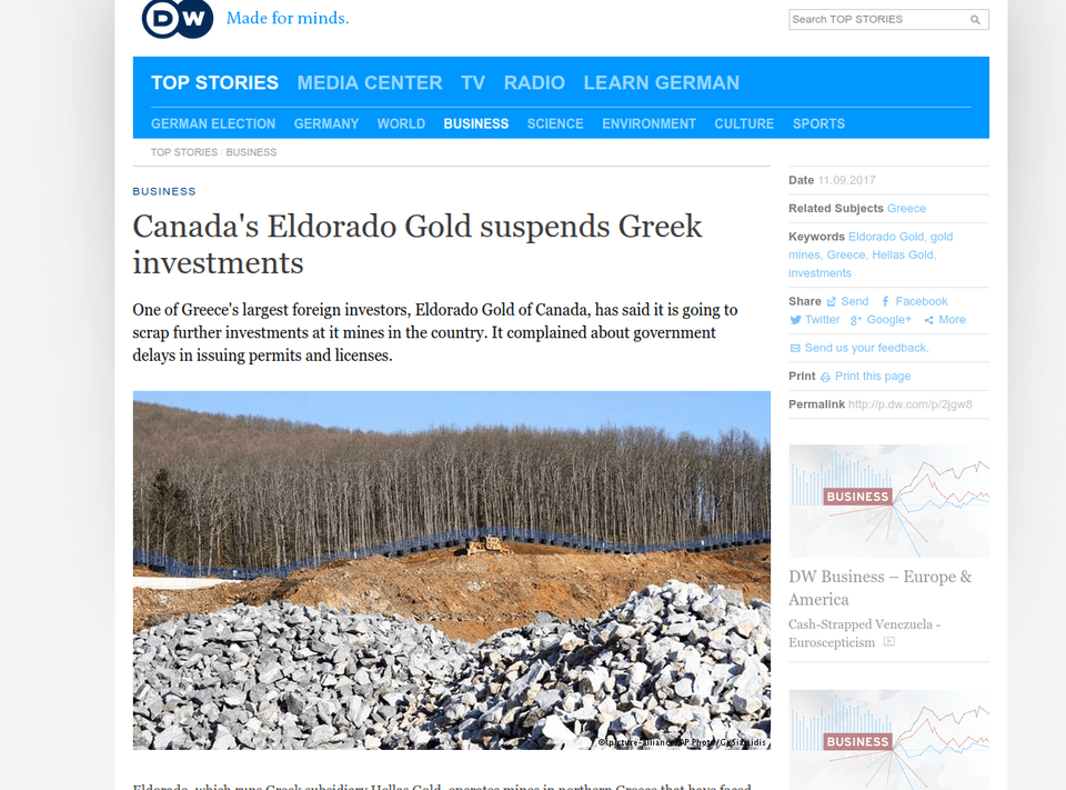 Τον γύρο του κόσμου κάνει η αποχώρηση της Εldorado – Η χαμένη «χρυσή» ευκαιρία | iefimerida.gr 0