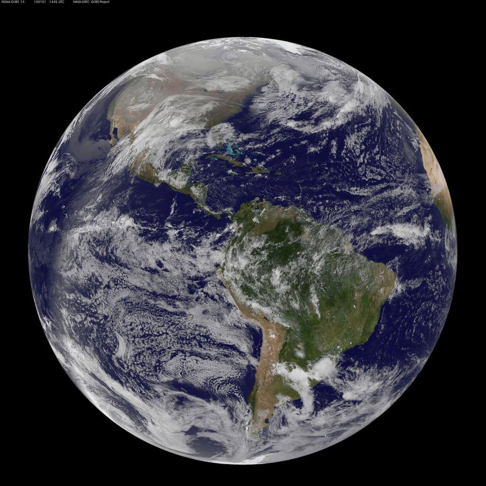 Ετσι μπήκε στο 2015 η Γη -Η φωτογραφία της NASA, μόλις άλλαξε η χρονιά | iefimerida.gr 0
